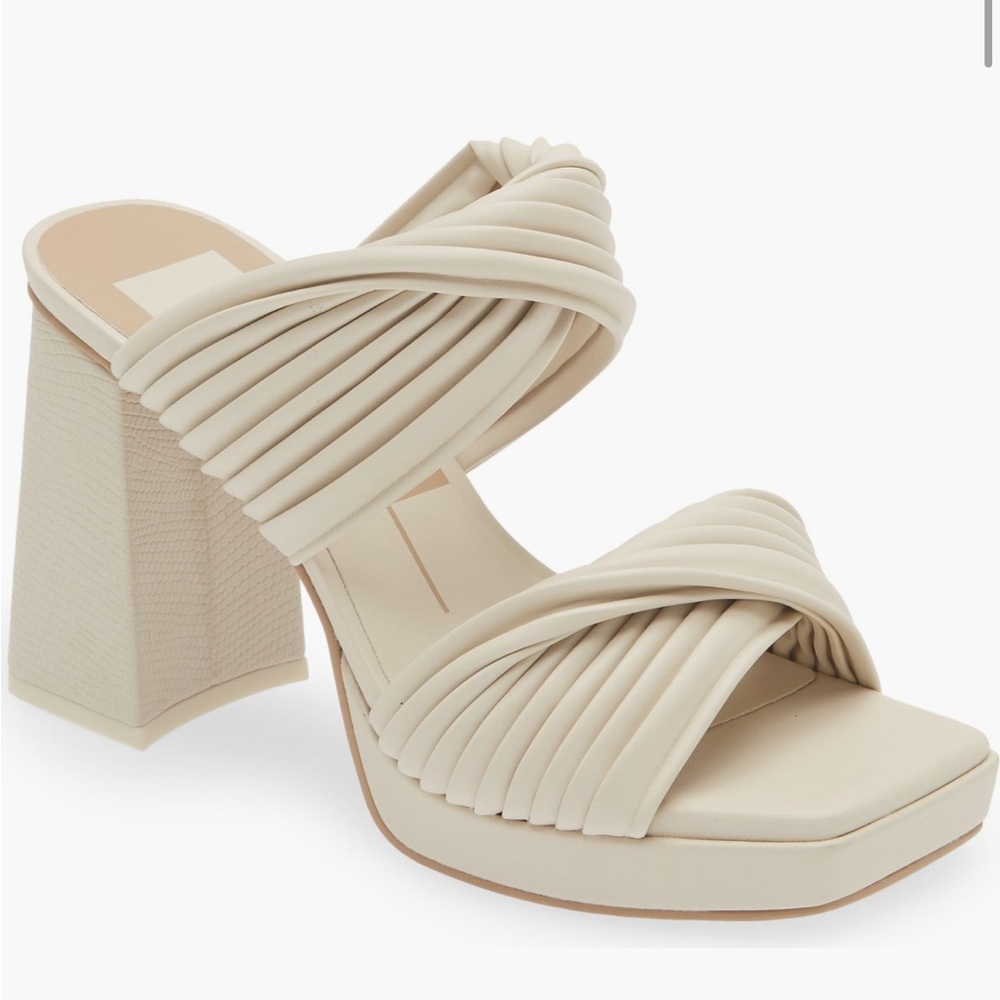 Dolce Vita Altin Platform Slide Sandal Heels